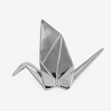 Load image into Gallery viewer, Tsuru Crane Pendant (Stainless steel)