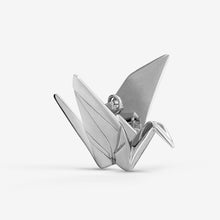 Load image into Gallery viewer, Tsuru Crane Pendant (Stainless steel)
