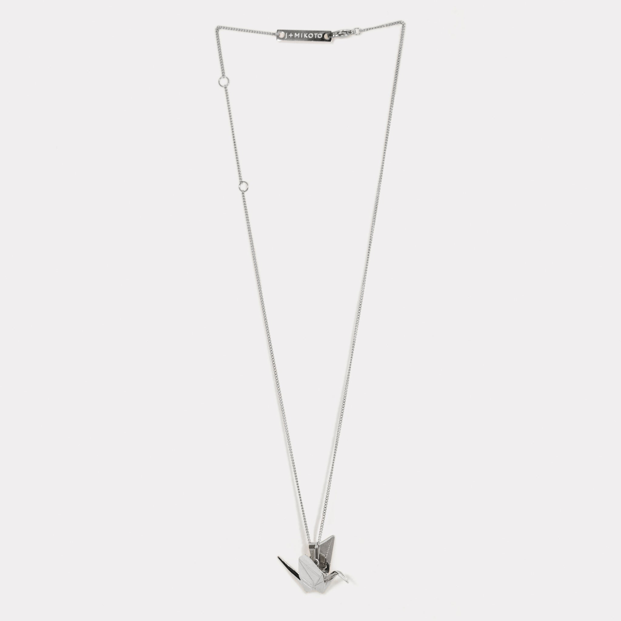 本物品質の Tsuru J+Mikoto – Mikoto + J | steel) (Stainless Pendant Crane 靴