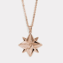 Load image into Gallery viewer, Sempū Vortex Pendant (Rose gold plated)